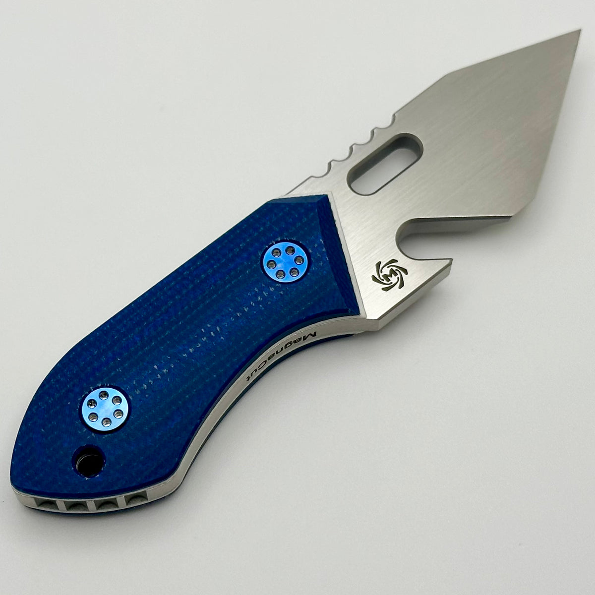 Mechforce & Jensen Bergman Knives Brew Tool w/ MagnaCut & Blue Micarta