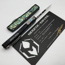Heretic Custom NYX Aluminum Handle w/ Abalone Inlays & Mirror Polish D/E M390