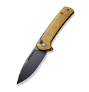 Civivi Conspirator Button Lock Flipper w/ Ultem Handle & Black Nitro-V C21006-6