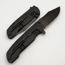 Reate Knives 9D-V2 DLC Titanium Handle w/ DLC Belt Satin 154CM