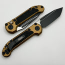 Microtech Knives LUDT Gen III Black Tanto w/ Tan Handle 1136-1TA