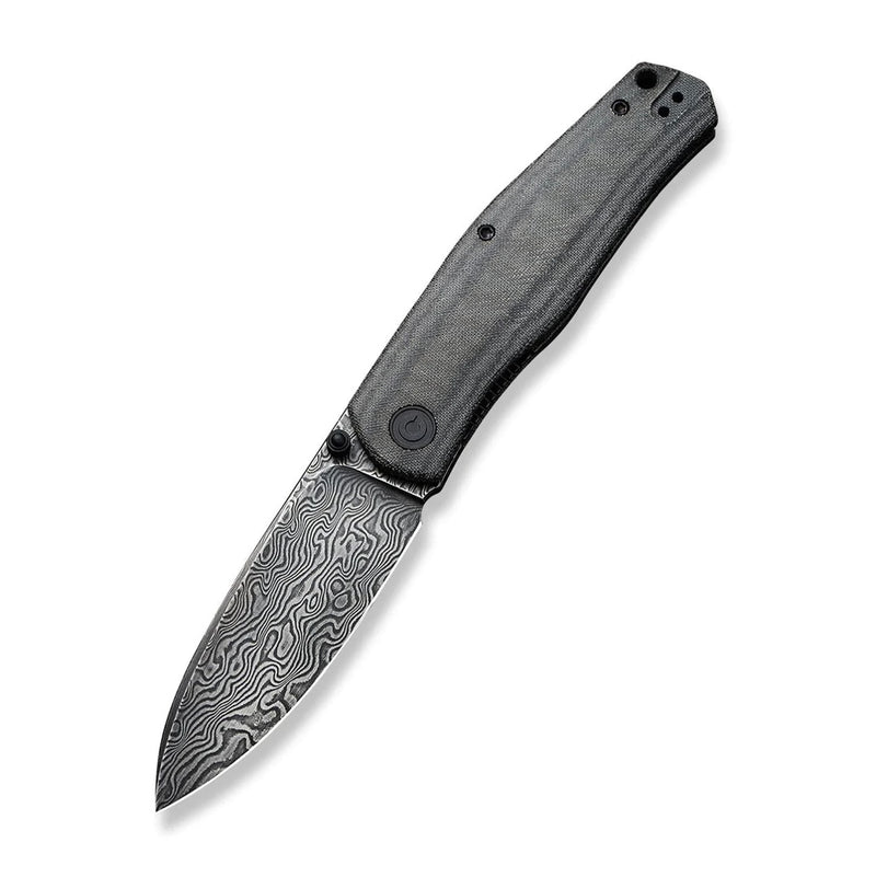 Civivi Sokoke Front Flipper Micarta & Damascus C22007-DS1