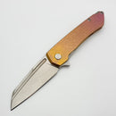 MachineWise Mojave Rose Gold Turtle Titanium Handles & Lightwash S90V