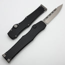 Microtech Marfione Select Halo VII Proof Run Black Handle w/ Stonewash Clip Point M390MK 1350-10MS1PR
