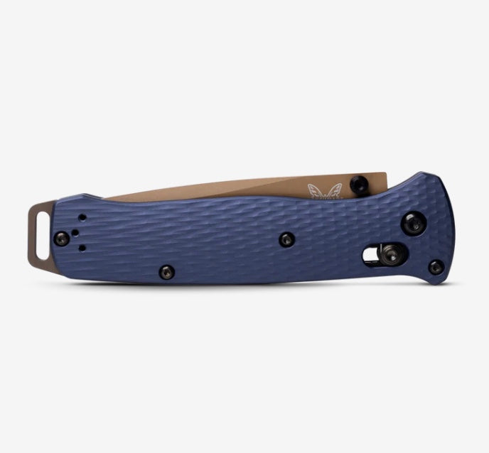 Benchmade Bailout Crater Blue Aluminum Handles & M4 537FE-02