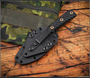 RMJ Tactical UCAP Fixed Blade w/ Black G-10 & Nitro-V