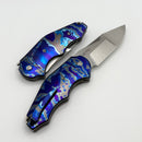 Yan Knives GTC Cabot -  Zircu-Ti Handles S90V Compound Ground Blade