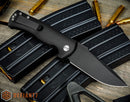 Defiant 7 Eagle Auto w/ Black Aluminum Handles & DLC S45VN