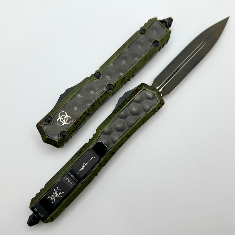 Microtech Makora Outbreak Double Edge Signature Series 206-1OBDS ONE PER HOUSEHOLD