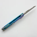 MachineWise Mojave Aqua Fade Mosaic Titanium Handles & Lightwash S90V