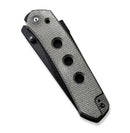 Civivi Vision FG Dark Green Canvas Micarta & Black Nitro-V C22036-3