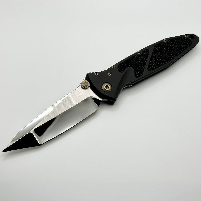 Marfione Custom Knives Socom Elite M/A Star Grind Mirror Polished Tanto w/ Stingray Inlay & Bronze Hardware PRE OWNED