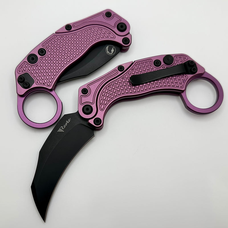 Reate EXO-K Aluminum Oxidized Purple w/ PVD N690