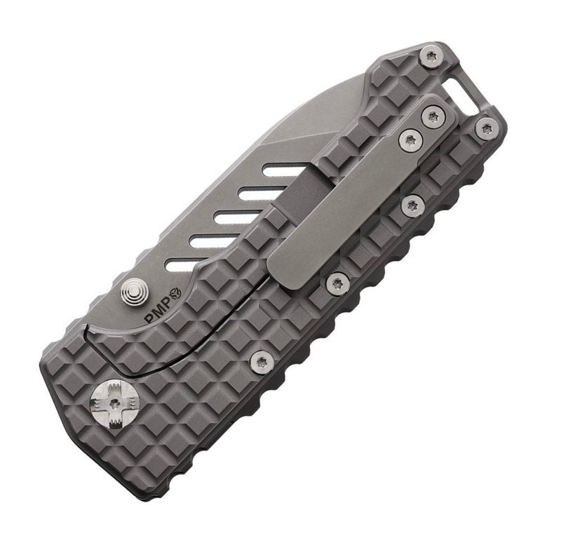PMP Knives Kodiak Frame Lock Milled Titanium & M390 PMP061