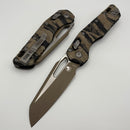 Microtech Knives MSI RAM LOK Polymer Terrain Tiger Camo w/  M390MK 210T-1PMTEC-Y6