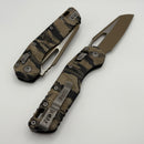 Microtech Knives MSI RAM LOK Polymer Terrain Tiger Camo w/  M390MK 210T-1PMTEC-Y6