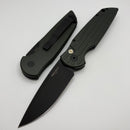 Pro-Tech TR-3 Green Grooved Handle w/ Mosaic Button & Black 154CM SHOT26.TR3.1