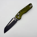 Factory Blem Microtech MSI RAM LOK Mini OD Green Frag Aluminum Handles w/ 3.15" Black M390MK 210M-1FROD