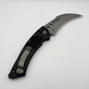 Factory Blem Microtech Hawk w/ Black Aluminum Handle & Apocalyptic M390MK 166-10AP