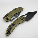 Microtech Borka Stitch Auto w/ OD Green Handles & M390 169-1OD