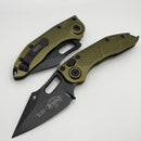 Microtech Borka Stitch Auto w/ OD Green Handles & M390 169-1OD