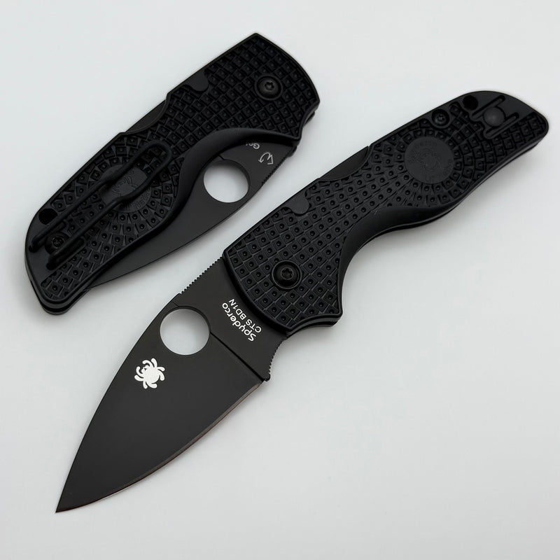 Spyderco Lil' Native Black FRN Handles & Black CTS-BD1N C230PBBK