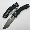 Microtech Amphibian RAM LOK Black Fluted G-10 & Apocalyptic M390MK 137RL-10APFLGTBK