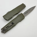 Microtech Luminary Moss Green Cerakote w/ Apocalyptic M390MK D/E Signature Series 1270-10APMGS