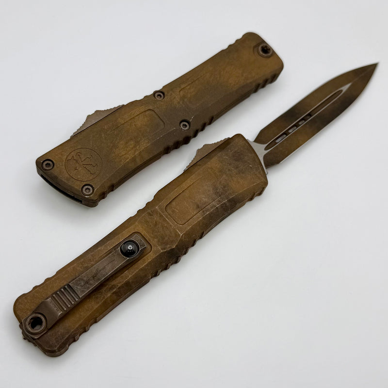 Microtech Knives Combat Troodon Gen III Plague Outbreak D/E 1142-1PLOBS