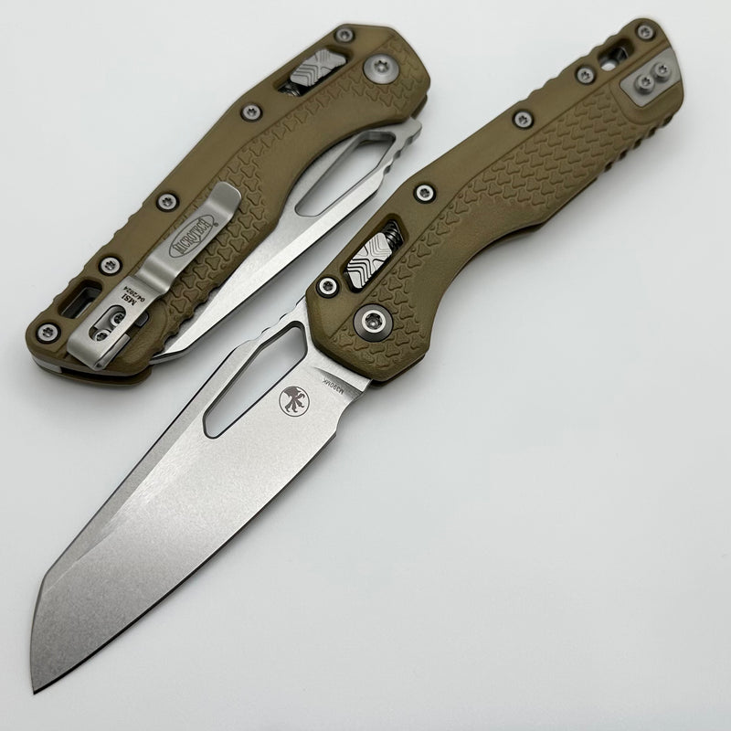Microtech Knives MSI RAM LOK Dark Earth Polymer Injection Molded & M390MK 210T-10PMDE