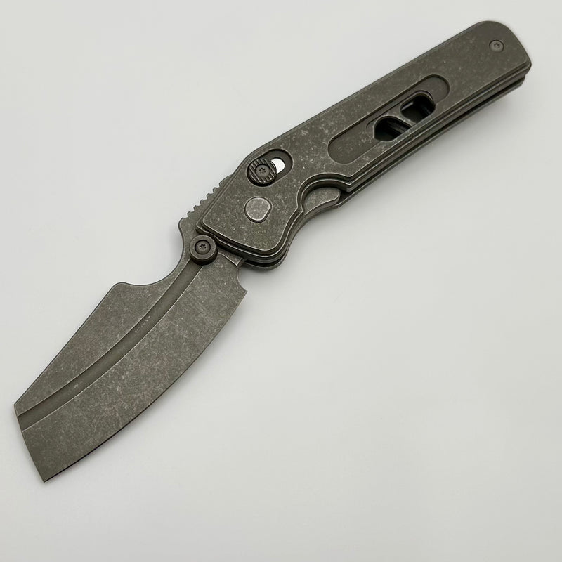 Serge Knives Rook Milled Titanium & CPM-20CV