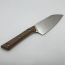 Microtech Santoku 4.2" Coyote Tan G-10 Handle w/ Stonewash M390MK 3300-10CE