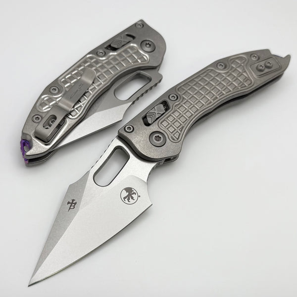 Microtech Marfione Select Manual Stitch RAM LOK Frag Titanium Handles