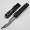 Microtech Ultratech ZBP S/E Apocalyptic Partial Serrated M390MK w/ Black Handle 1121-11AP