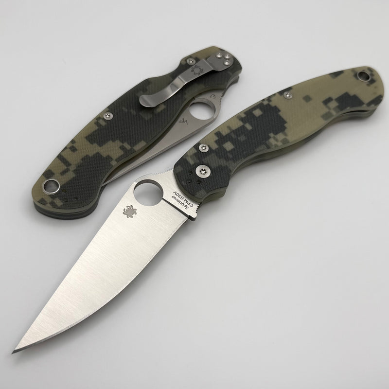 Spyderco Knives Military 2 Camo G-10 & CPM-S30V C36GPCMO2