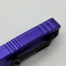 Factory Blem Microtech Ultratech Gen IV D/E Tactical Standard w/ Purple Handle 11224-1PU