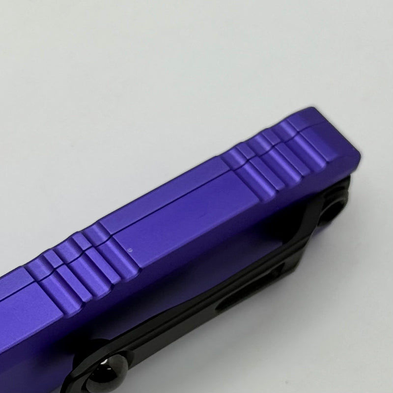 Factory Blem Microtech Ultratech Gen IV D/E Tactical Standard w/ Purple Handle 11224-1PU