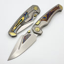 Remette RT Scepter Titanium Handle w/ Timascus Accents & Pearlescent M390 SCPT-A