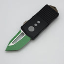 Microtech Exocet Tanto Jedi Master Green Standard 158-1JM