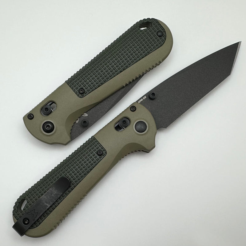 Benchmade Redoubt Ranger Green/Forest Grivory w/ Tanto D2 431BK-1