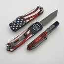 Microtech UTX-85 Gen IV w/ USA 250TH 1776-2026 Apocalyptic T/E Signature Series 12334-10APS-4J250