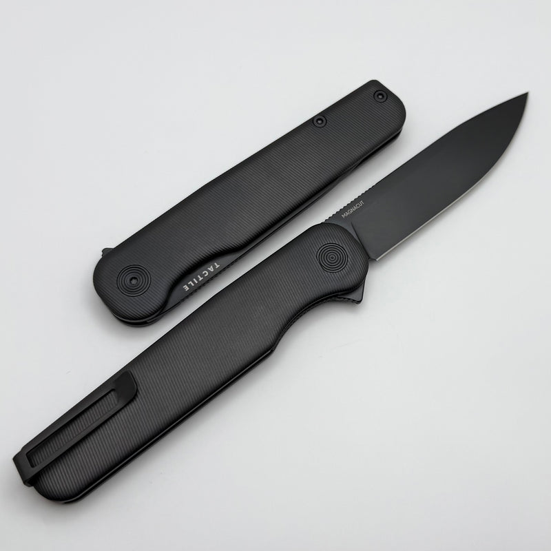 Tactile Knife Rockwall Flipper V2 w/ DLC Handles & DLC MagnaCut