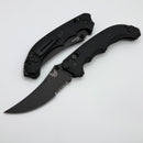 Benchmade Mini Bedlam Black G-10  Handles w/ Serrated CPM-S90V 865SBK
