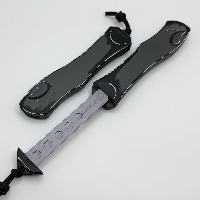 Heretic Hydra V4 Cel Shade Stealth Gray w/ Aluminum Handle & S/E H407-CS-GRY