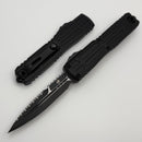 Microtech Ultratech EX - ZBP Bayonet Tactical Full Serrated w/ Black Milled Handle Signature Series 1120EX-3TS