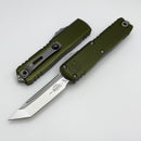 Microtech UTX-85 Gen IV w/ OD Green Handle & Stonewash T/E M390MK 12334-10OD