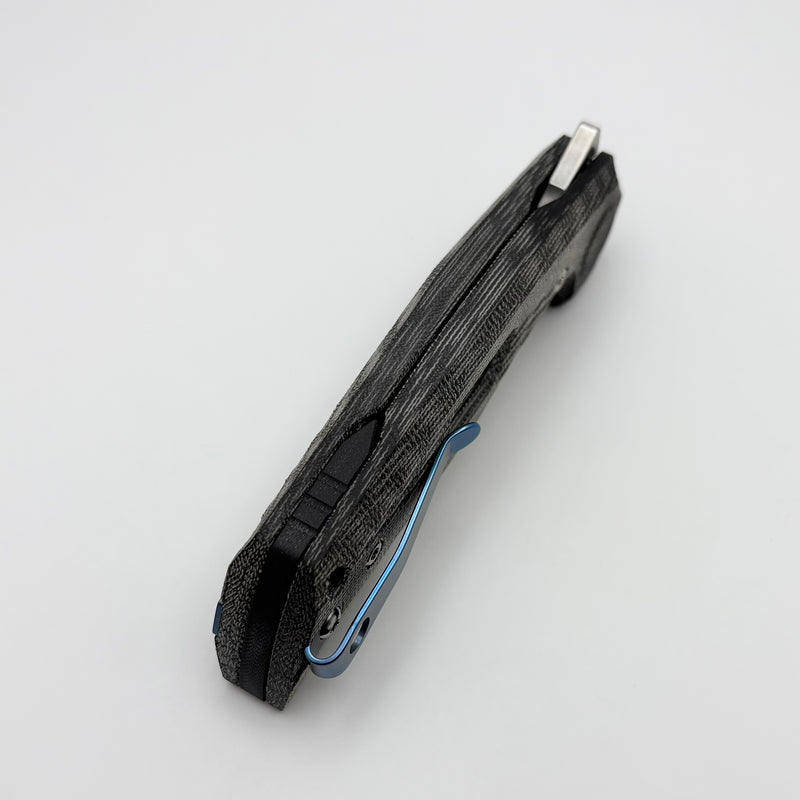 Reate Knives PL-7 Black Micarta Handles & Satin Nitro-V