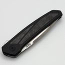 Pena X Series Cobra Flipper w/ Blackwash & Black Dunes Fat Carbon Inlays & CPM-M4