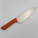 Microtech Chef's Knife Ember G-10 Handle w/ Stonewash M390MK 3000-10EM