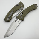 Microtech Amphibian RAM LOK OD Green Frag G-10 & Stonewash M390MK 137RL-10FRGTOD